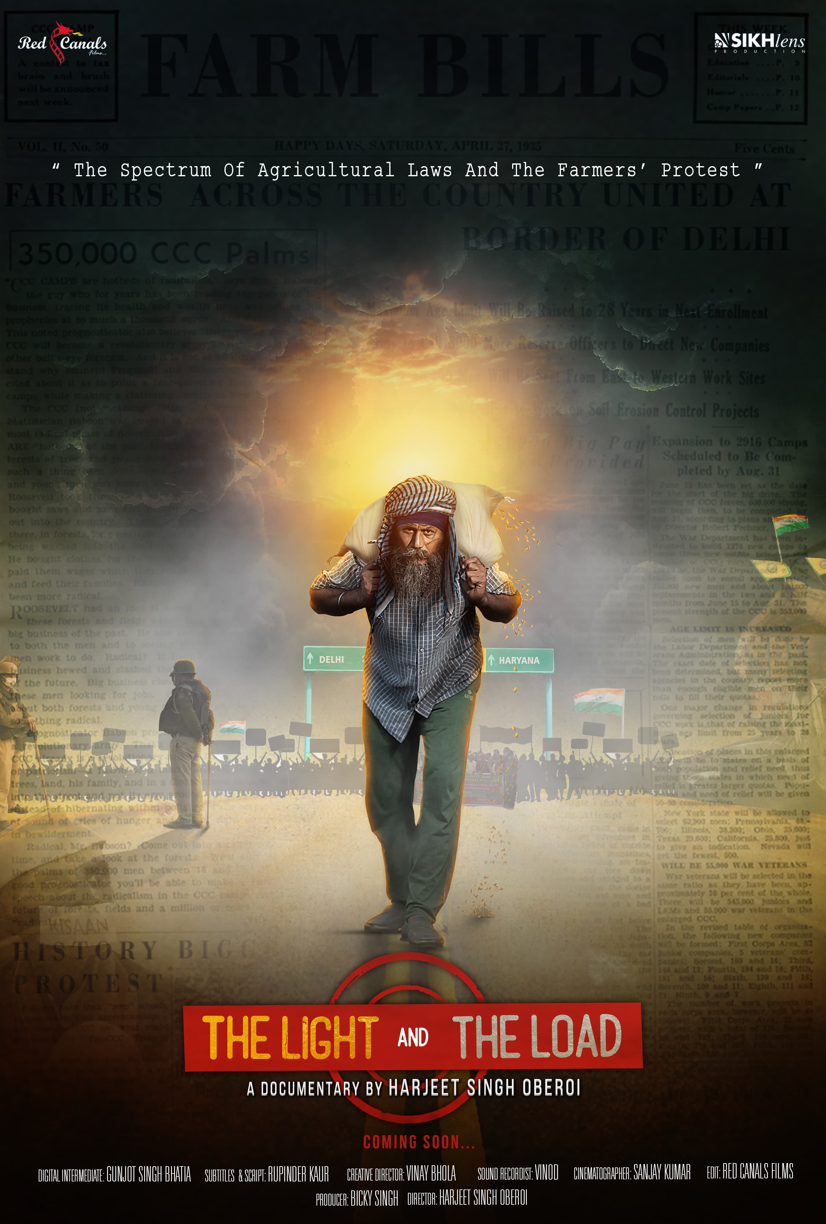 The light and the load Poster