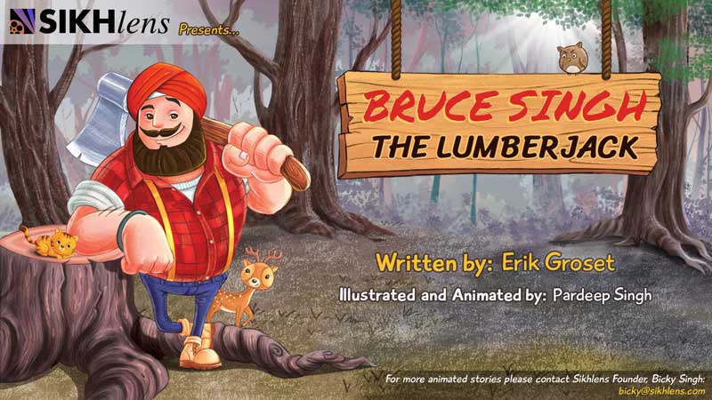 Bruce-Singh-The-Lumberjack Poster